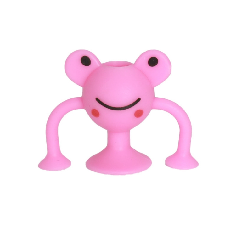 Lovely Cartoon Figurine Custom Color TPR Rubber Suction Cup Toy Building Blocks for Children Other Educational Toys