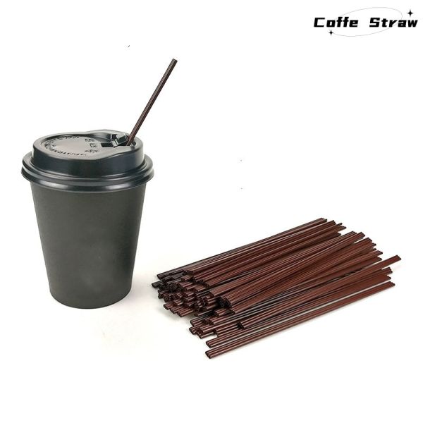 Coffee Grounds Straw Compostable for Drinking Customization US Currency Customized Request