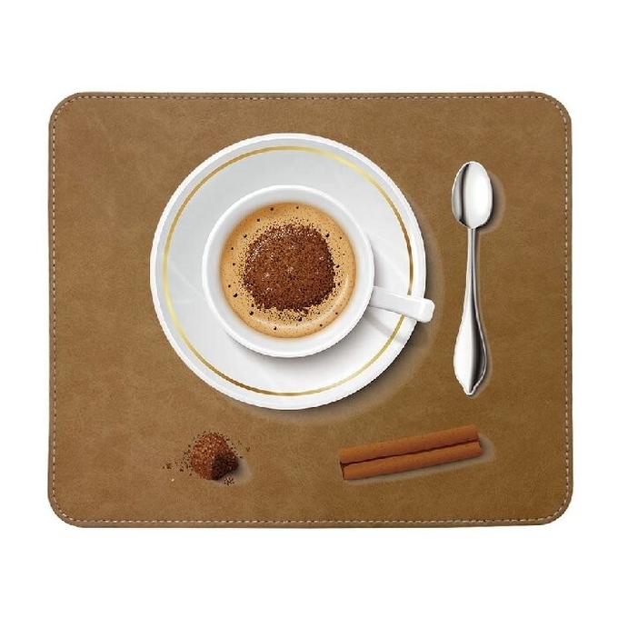 Blank Sublimation PU Leather Placemat For Sublimation Heat Transfer Printing