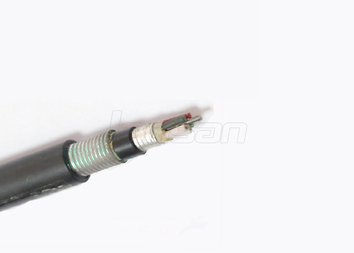 OM4 24core Multimode Fiber Cables PE Jacket Outdoor Optical Fiber Cable