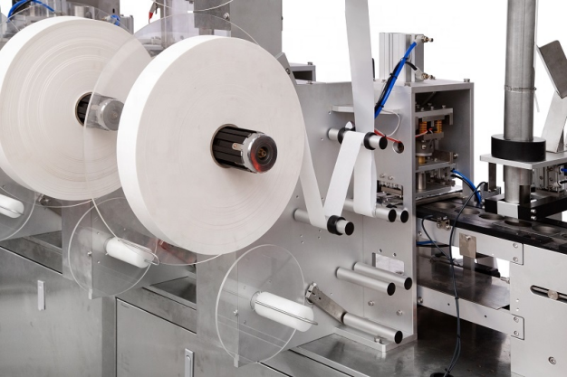 linear coffee capsule filling and sealing machine with nitrogen flushing function
