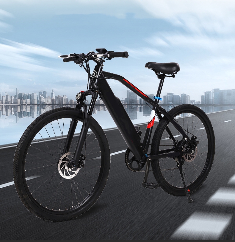 36V 500W Motor Electric Snow Bike 26 Inch Aluminium Alloy Ebike For Adult