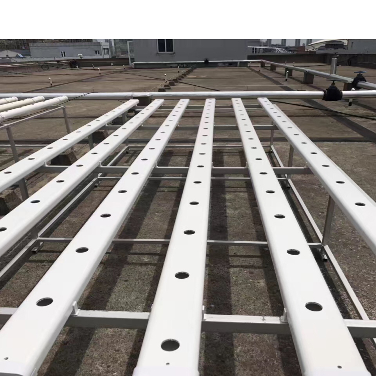 100x50mm PVC Channel for Hydroponics Growing System Cutting Service Customizable