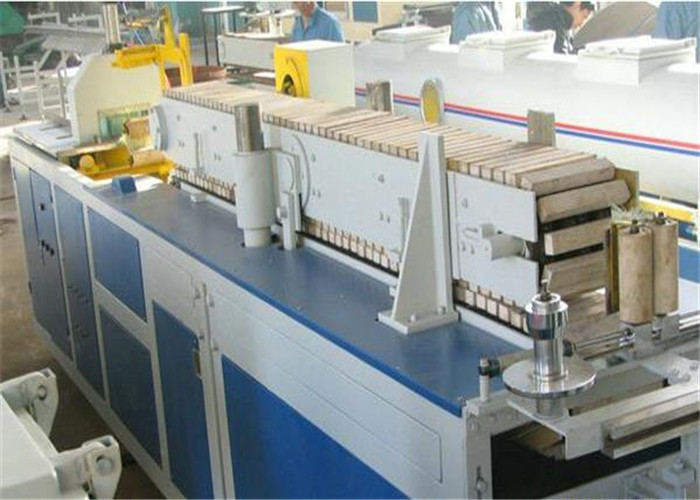 UPVC PVC Plastic Profile Extrusion Line with 120 - 150 kg/h Capacity
