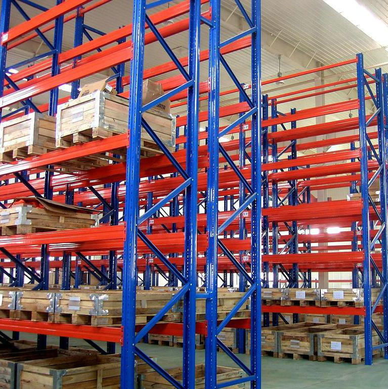 Warehouse Storage Heavy Duty Pallet Rack US Teardrop Pallet Racking System