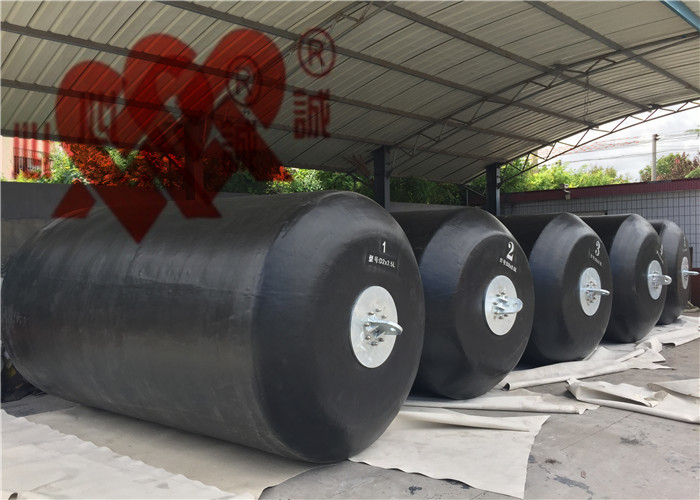 Low Reaction Force Foam Filled Boat Fenders 1.8m Diameter Dock Protection