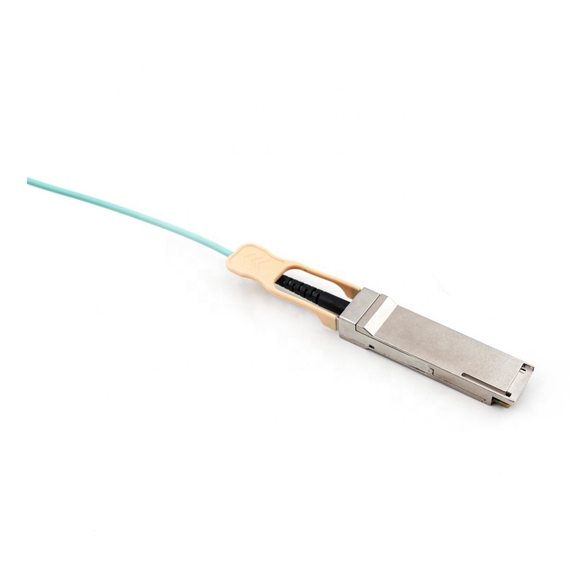 Consumption SFP Optical AOC Patch Cord 100m for Data Transmission in Communication