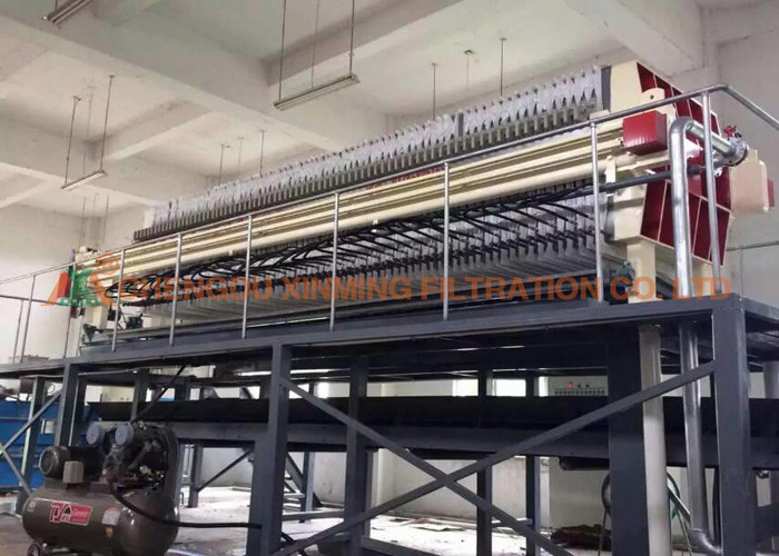 Fully Automated Filtration Filter Press ≥0.6MPa Filter Pressure High Efficiency