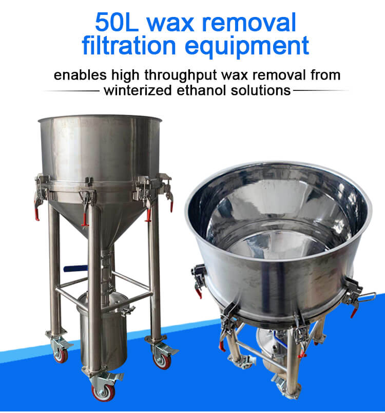 dewaxing filter