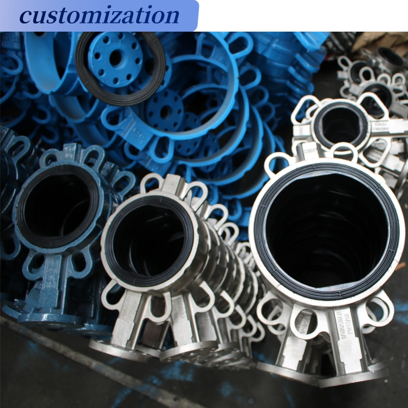 Excellent Performance Wafer EPDM Soft Sealing Butterfly Valve with Pneumatic Actuator