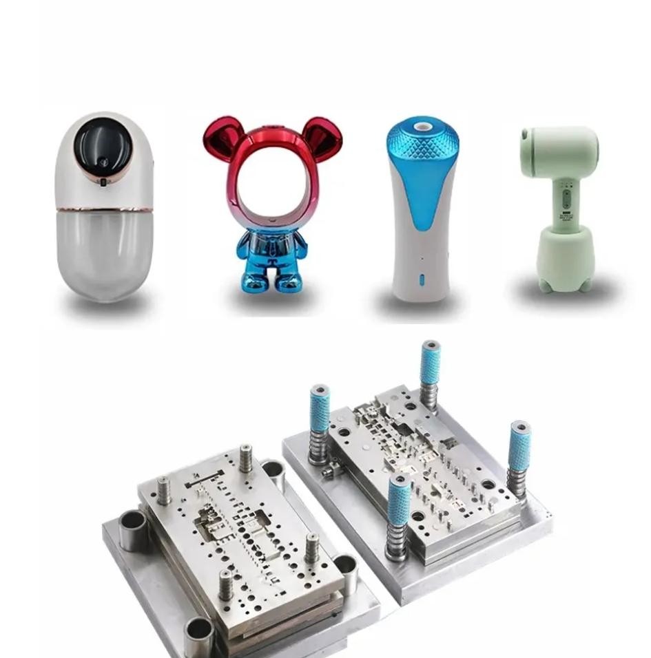 Plastic Injection Moulds Mouldings Mold Custom Black PA PC PP PU PVC ABS Silicone Prototype Service Mold Injection Mould Machine