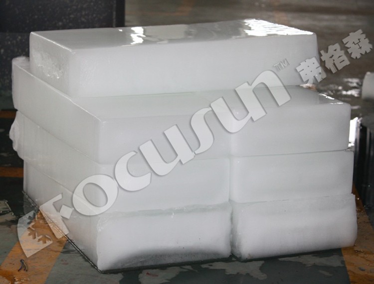 Water Cooling Direct Cooling System Containerized Ice Block Making Machine 10 ton/day