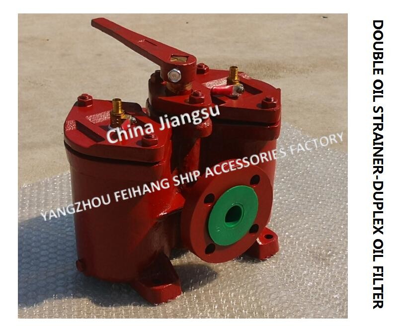 Technical Parameter Table For Duplex Oil Filter Double Oil Strainers Model AS32 Cb/T425-94 Body Cast Iron With Filter
