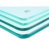 Buy cheap Clear Color Tempered Safety Glass , Heat Resistance 15mm Toughened Glass from wholesalers