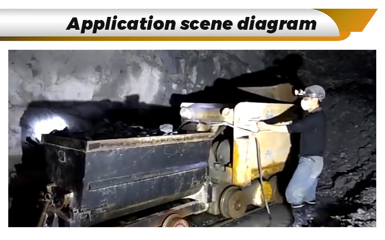 20-30m3/H Gold Mining Rock Loader Electric Tunnel Loader Energy Saving Z-17W