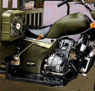 Water Cooled Engine Semi Cabin Tricycle for Adult 200CC/250CC/300CC High Loading Capacity