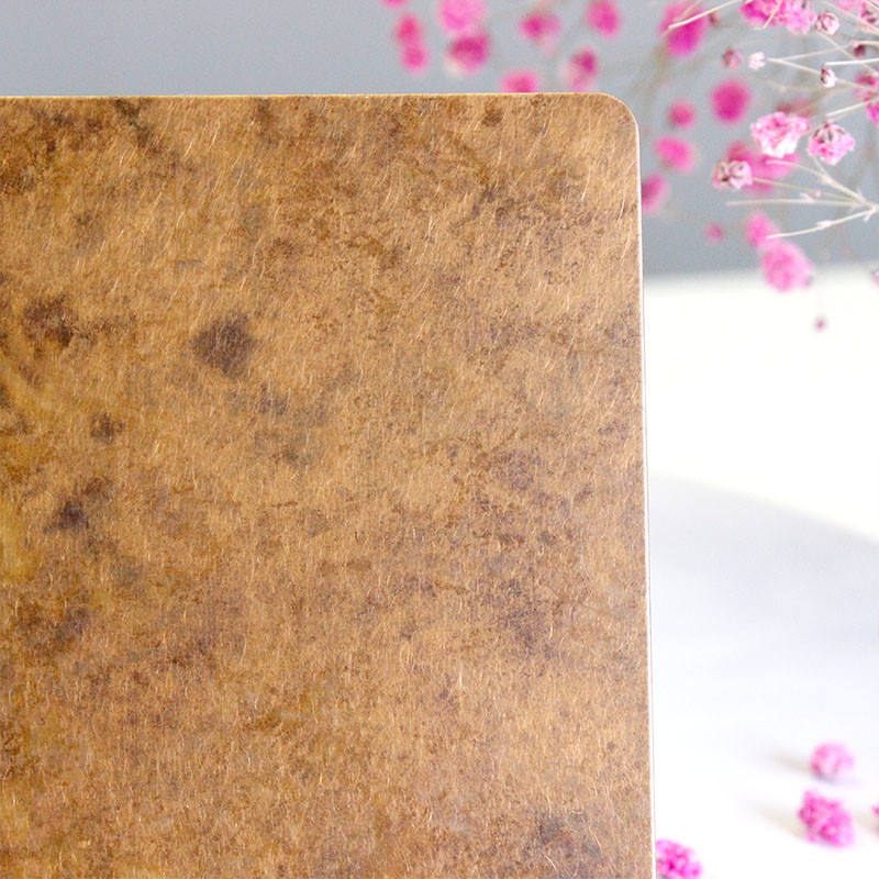 Decorative 304 Stainless Sheet Antique Stainless Steel Plates 1219mm Width
