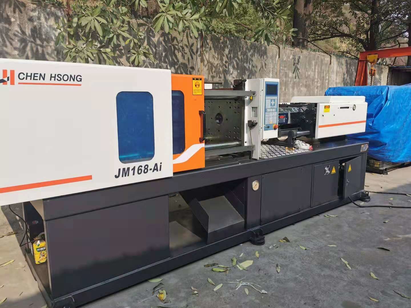 168 Ton Plastic Chen Hsong Injection Molding Machine Used With Variable Pump