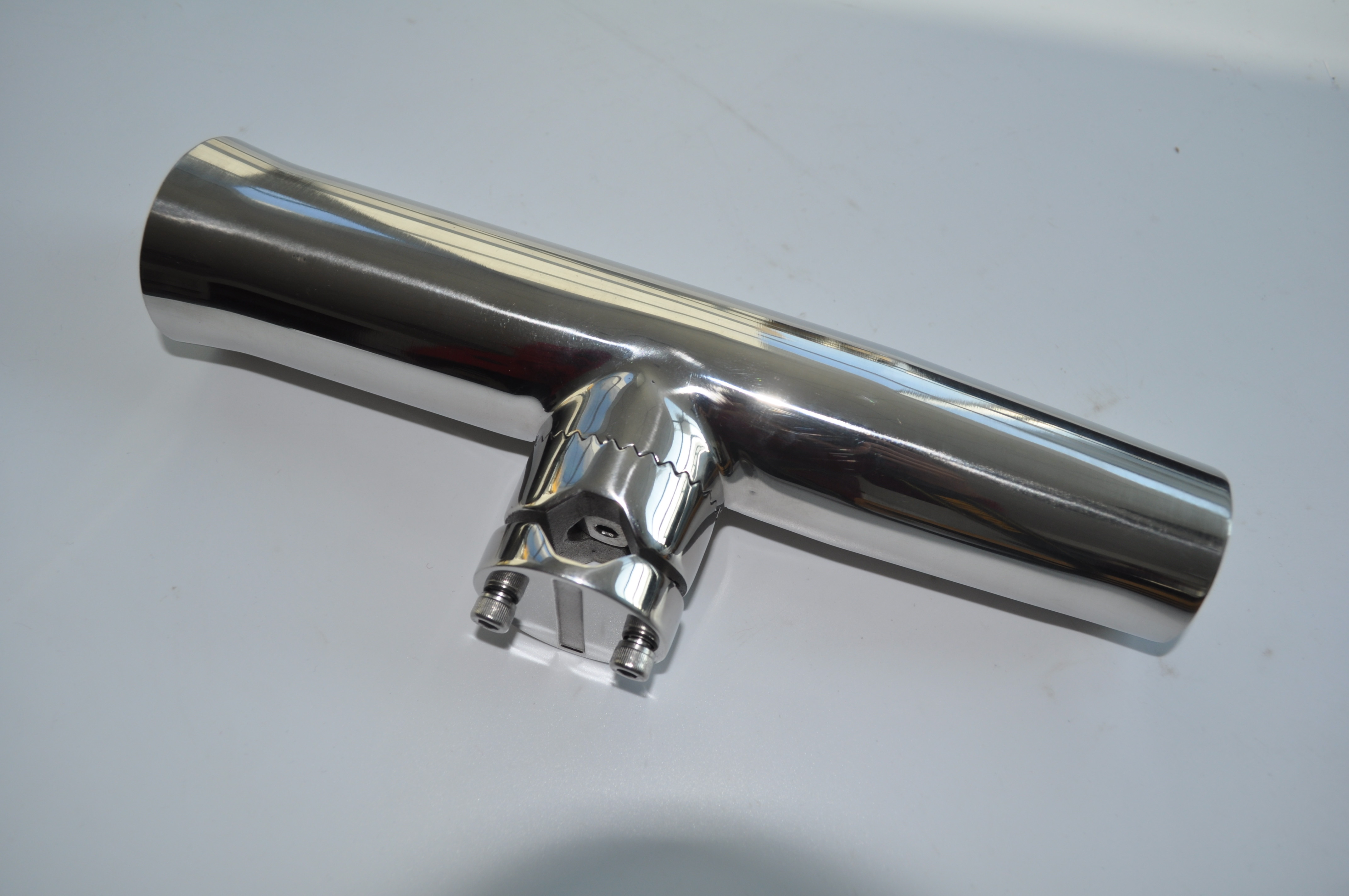 Tournament Style Stainless Steel Clamp Fishing Rod Holder to 2" For Boat Isure Marine