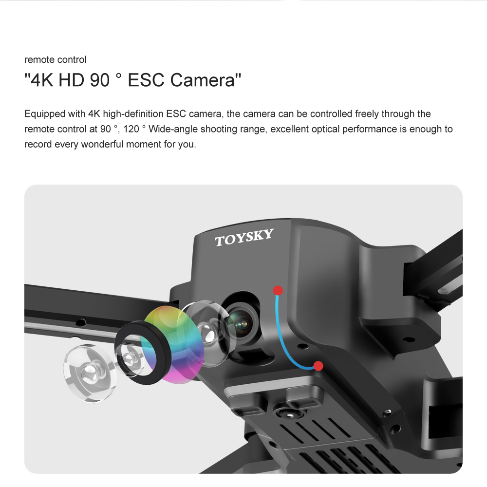 New style radio control Mavic Pro 4K long range Optical flow GPS S176 drone with camera and gps