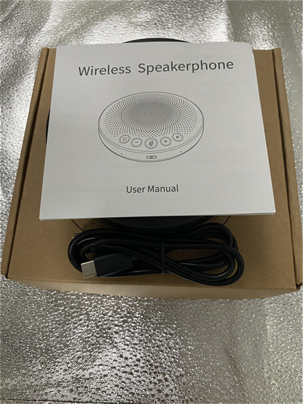 360 degree Omnidirectional PC Microphones USB or wireless Microphone for Confernce and meeting Recording