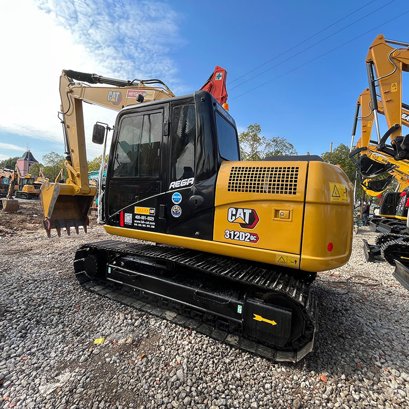 2021 Year Cat 312d2gc Hydraulic Crawlerl Used Excavators 0.53m3