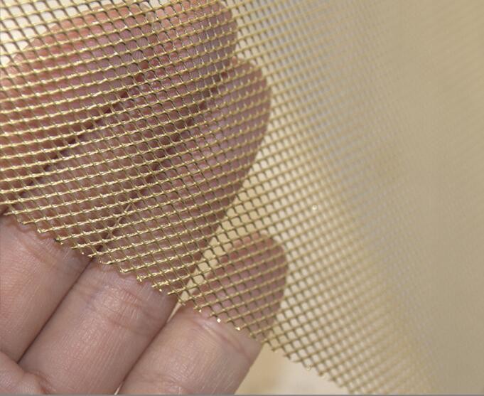 Anti Corrosion Brass / Cooper Expanded Metal Mesh For Electromagnetic Shielding