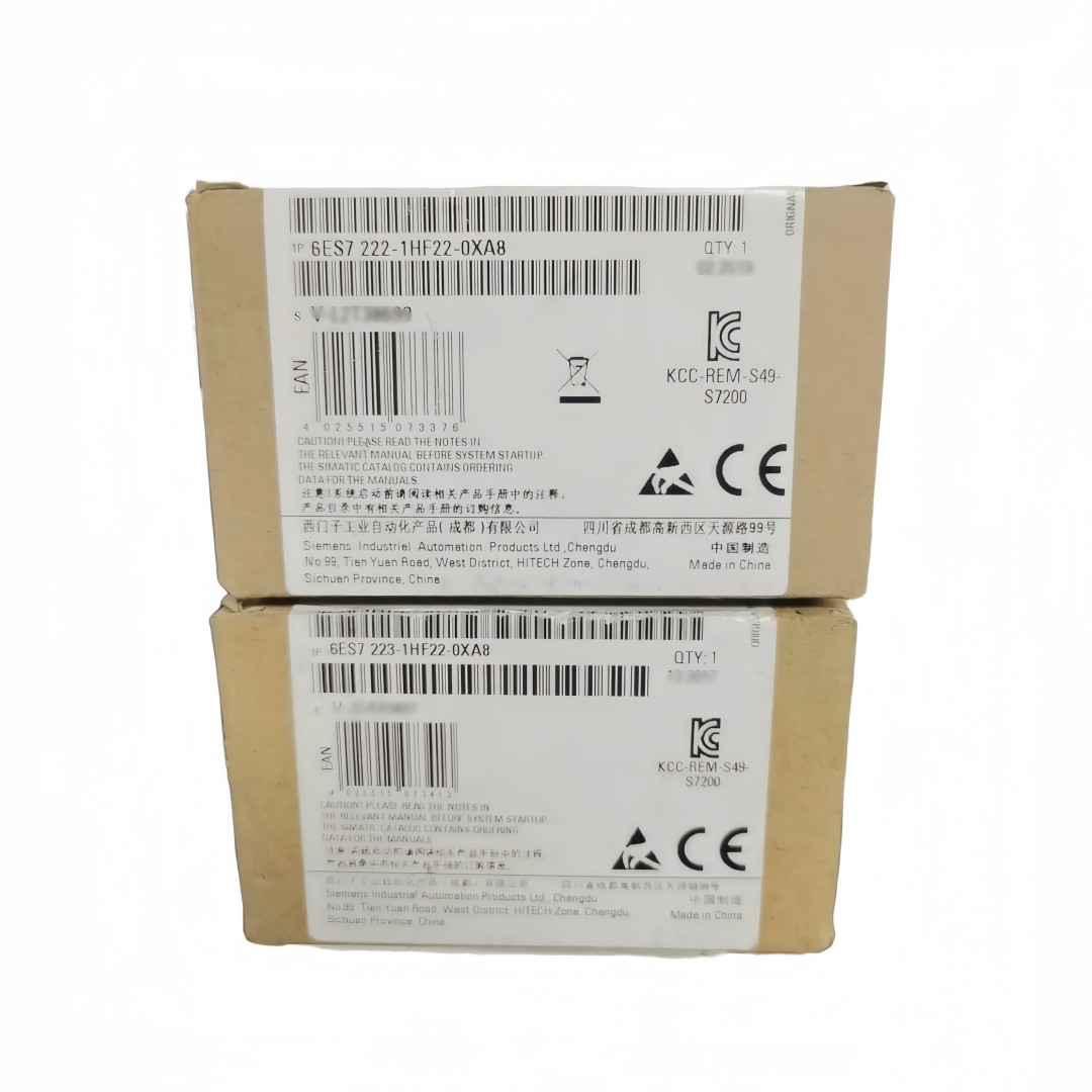 SIEMENS SIMATIC S7-200 PLC 6ES7222-1HF22-0XA8 EM 222 Digital Output 8 x Relays