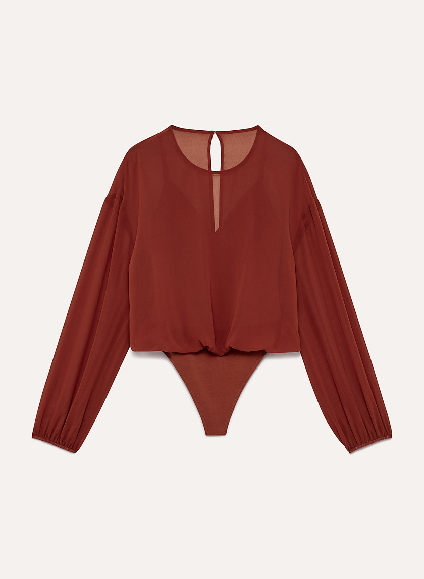 New Arrival Fall Clothing Cotton Spandex Ladies Transparent Bodysuit Tops Latest Design For Women Lady