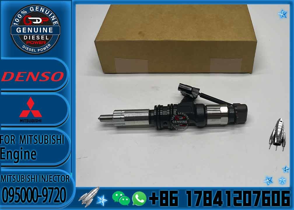 Original brand new common rail injector 095000-9720 095000-9722 ME307488 6M60 engine diesel injector assy for Mitsubishi