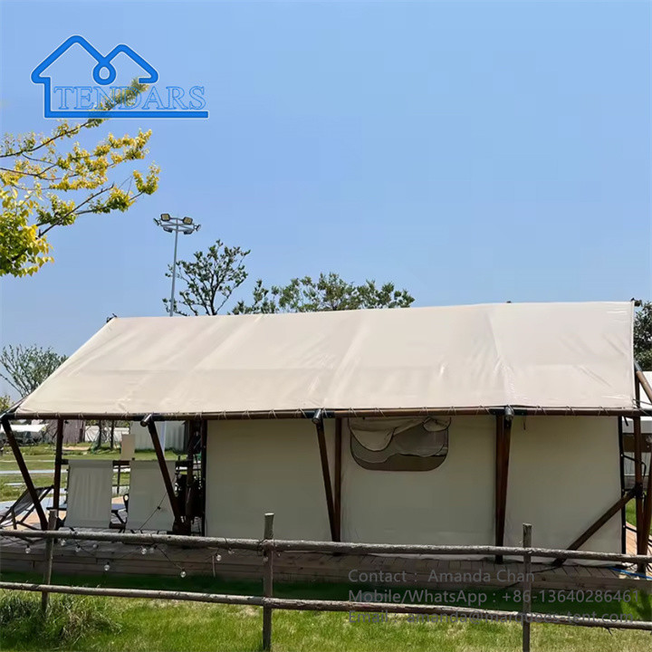 Permanent Factory Custom Size glamping tent in the woods
