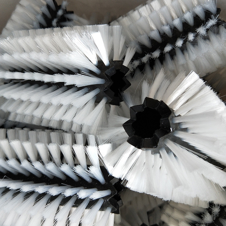 0.4mm Nylon Bristle Roller Brush Modular Segment Zig Zag Simple Segment Replaced Brush Roller