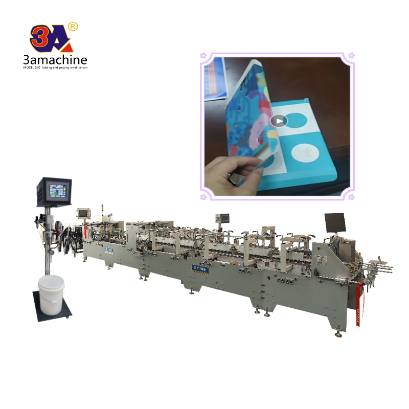 MAXIMUM PAPER WIDTH 1 1300mm Production of Single-Sided Boxes Gluing Machine