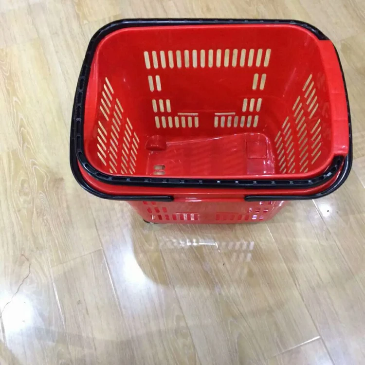 Large Supermarket Shopping Basket Plastic Convenience Store Basket
