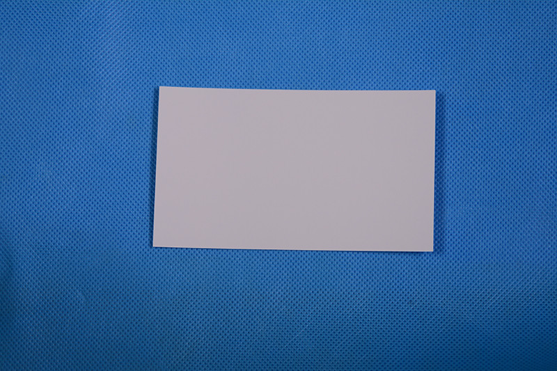 C171 White high gloss fingerprint backing sheet