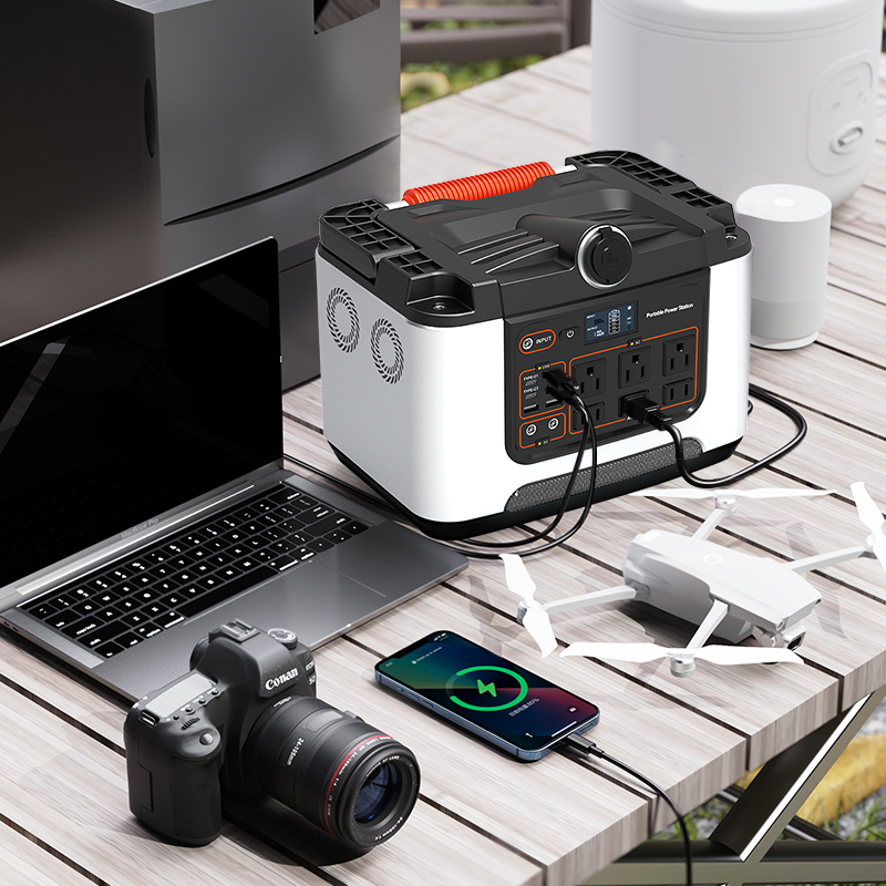 AC DC 180000Mah 700W Power Bank Generator LED Light For CPAP