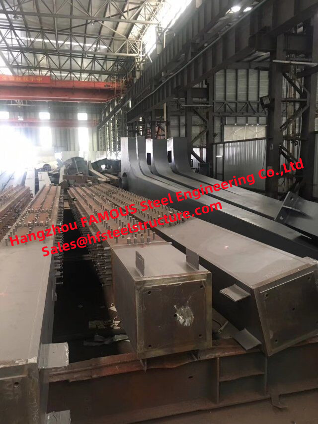 Medium Short Span Steel Deck Bridge Metal Railway Pedestrian Q345B Or Q460C Grade
