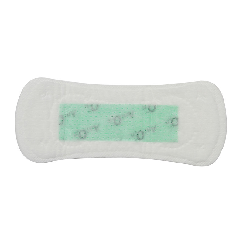 Non Woven Topsheet Organic Cotton Liners 160mm Fluff Pulp Absorbent Core
