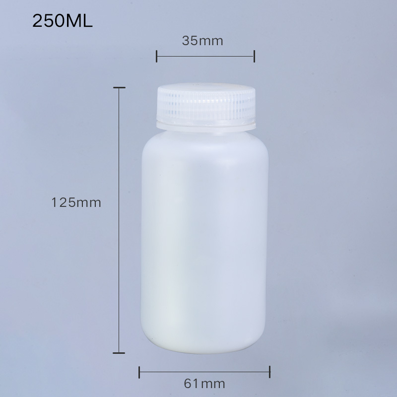 1L Transparent PP Thicken Plastic Chemical Reagent Lab Leakproof Bottles with Screw Lid