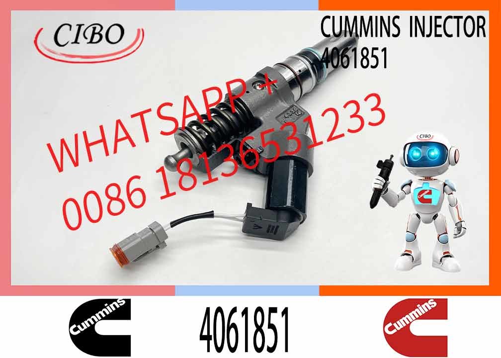 M11 Common Rail Injector Diesel Engine Parts 4061851 Fuel Injector For Cummins