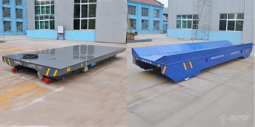 Explosion Proof Electric Transfer Cart Short Distance Customized Color