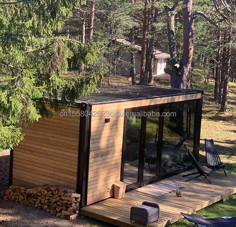 Aluminum Alloy Windows and Insulating Prefabricated Room 20ft European Sunroom for Hotel Insulation