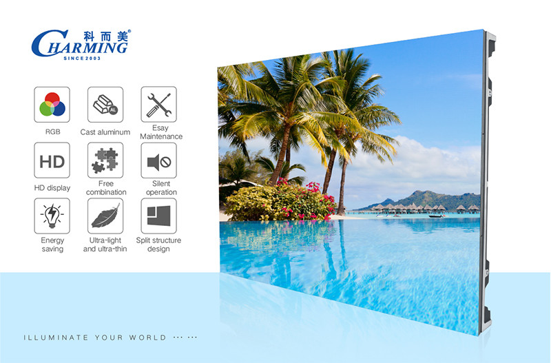 P2.5 Fine Pitch Magnetic Indoor FUll Color Led Video Wall Display Screen