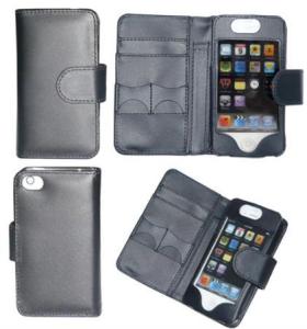 Buy cheap iPhone4S Deluxe Wallet Leather Case(credit card slots avaiable) product