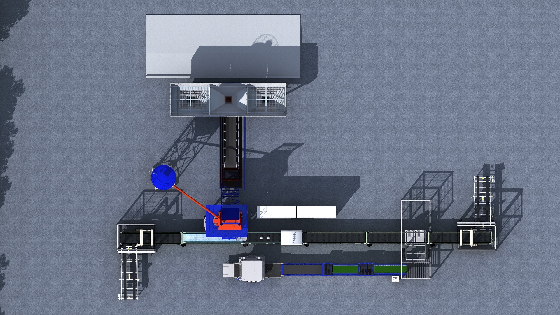 Automatic Concrete Material Volumetric Doser Paver Cast Cement Dosing System