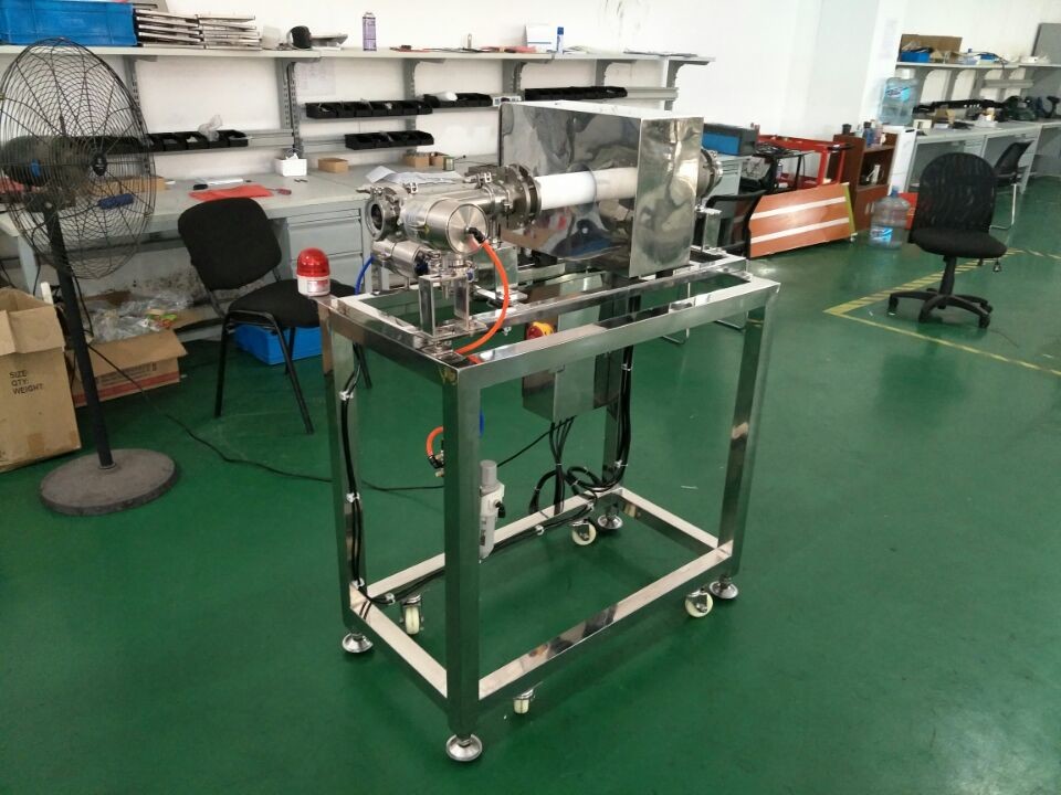 Pipeline Metal detector JL-IMD-L50 jam,paste,sauce,milk or Liquid product inspection