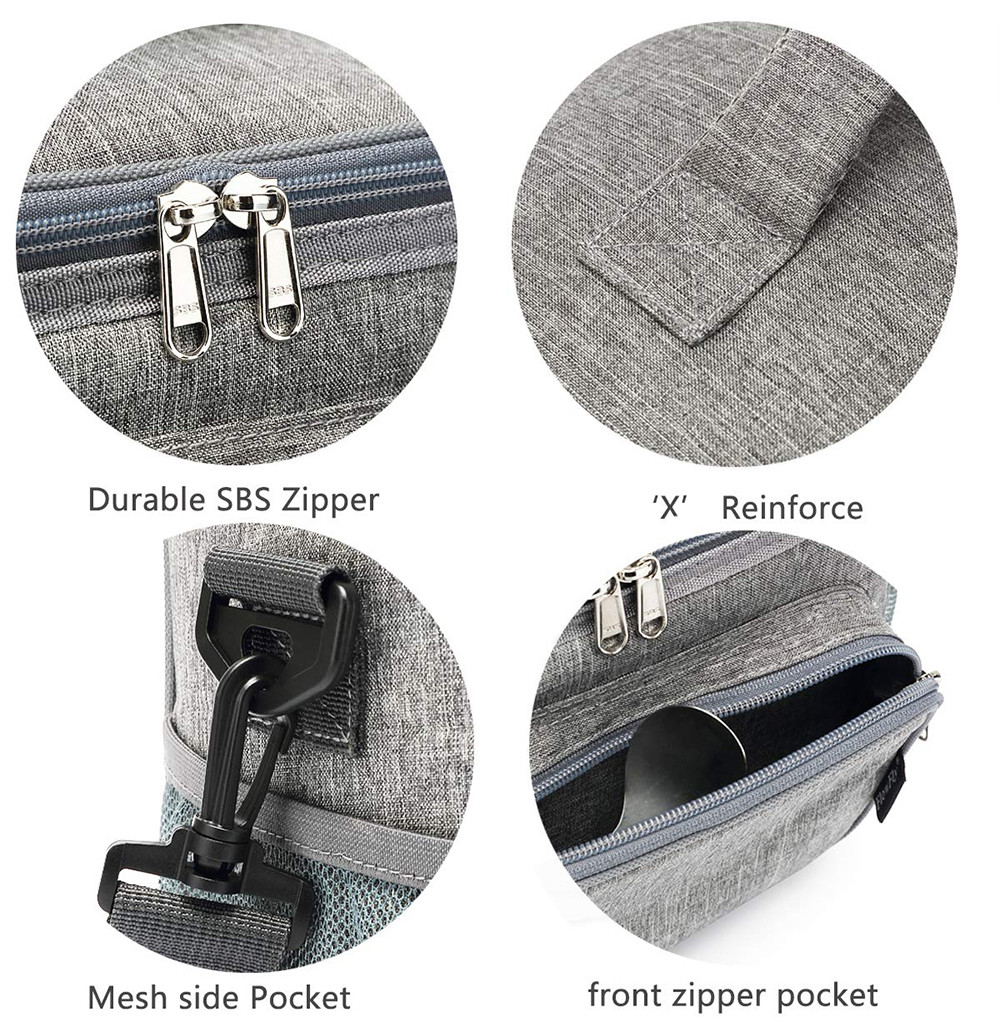 Insulated Lunch Box Portable Lunch Bag Adult Kids with Shoulder Strap