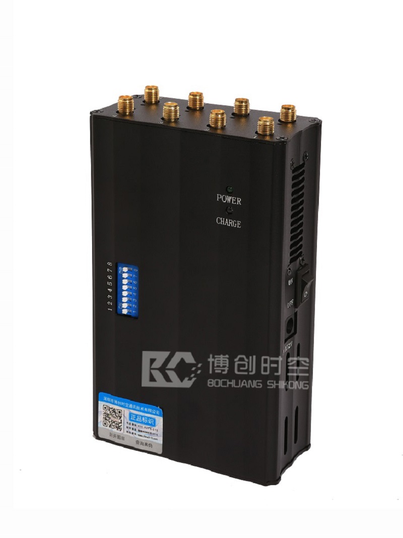 8 frequency band portable mobile phone signal jammer GSM 3G 4G GPS signal jammer wifi LOJACK signal blocker