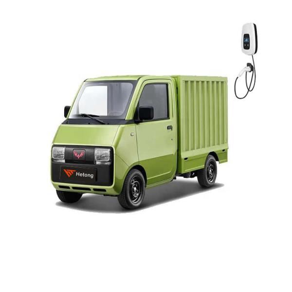 Green and Pink Wuling E10 EV Express Special Electric Car for Delivery of Energy