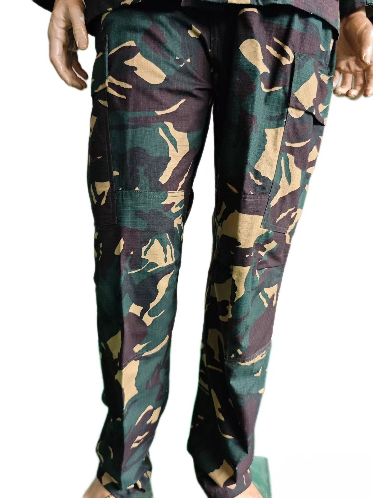 Tactical BDU Camo Field Uniform (65/35 Poly-Cotton Blend)